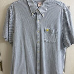 Men's Blue Striped Shirt